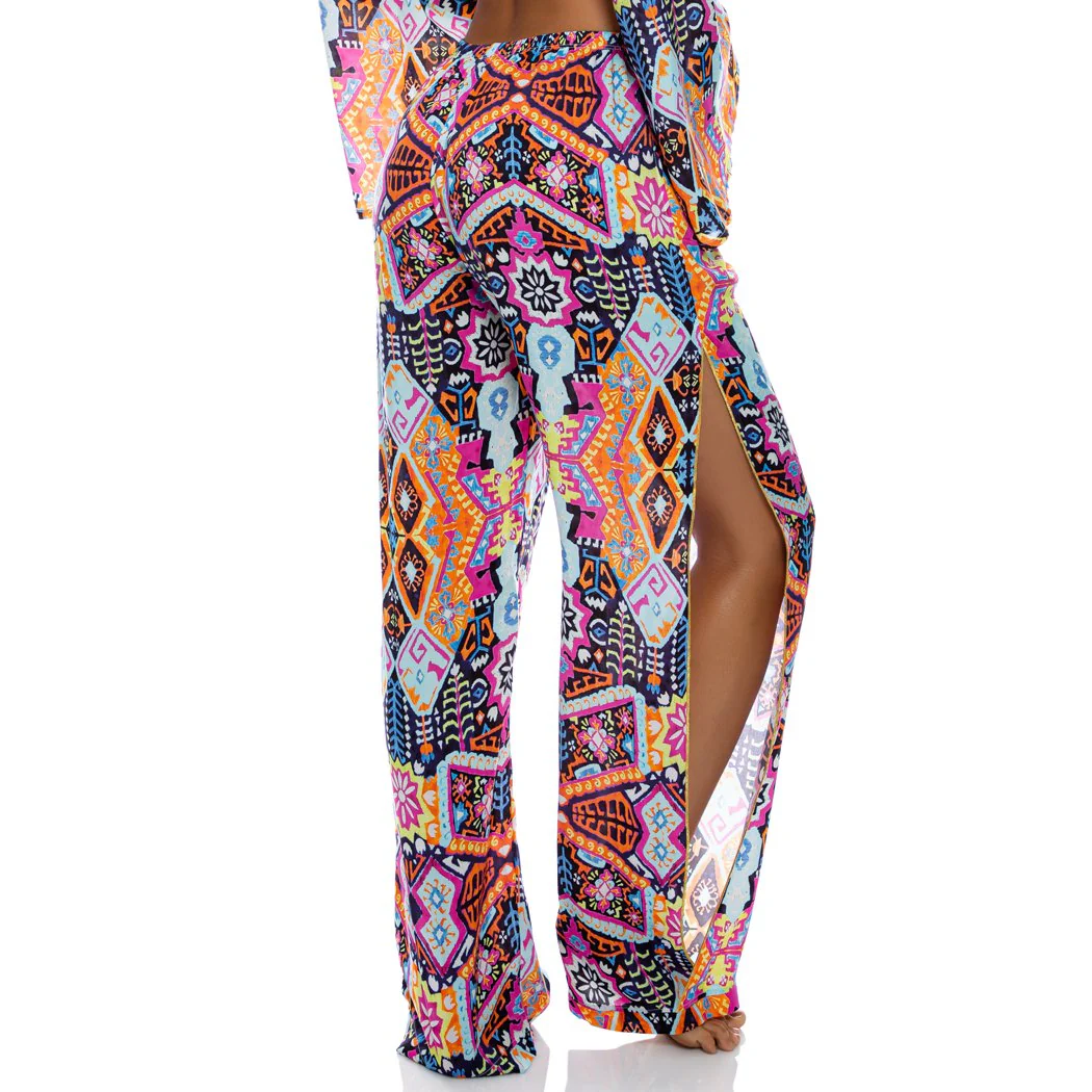 MARACUYA KISSES - Split Side Wide Leg Pant - Image 2