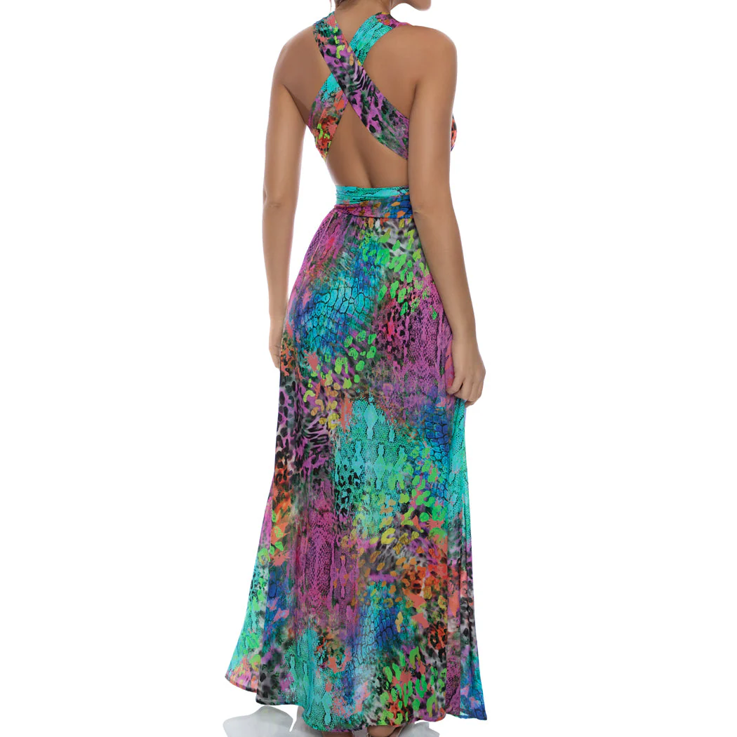 MIAMI MYSTIQUE - Convertible Maxi Dress - Image 2