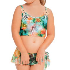 MIAMI NICE T - Bow Tankini Set
