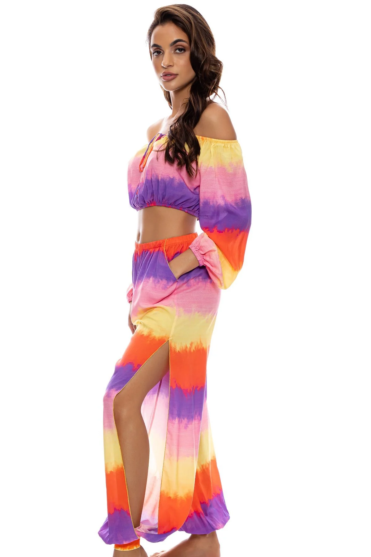 MIAMI SUNSETS - Split Side Jogger Pant - Image 3