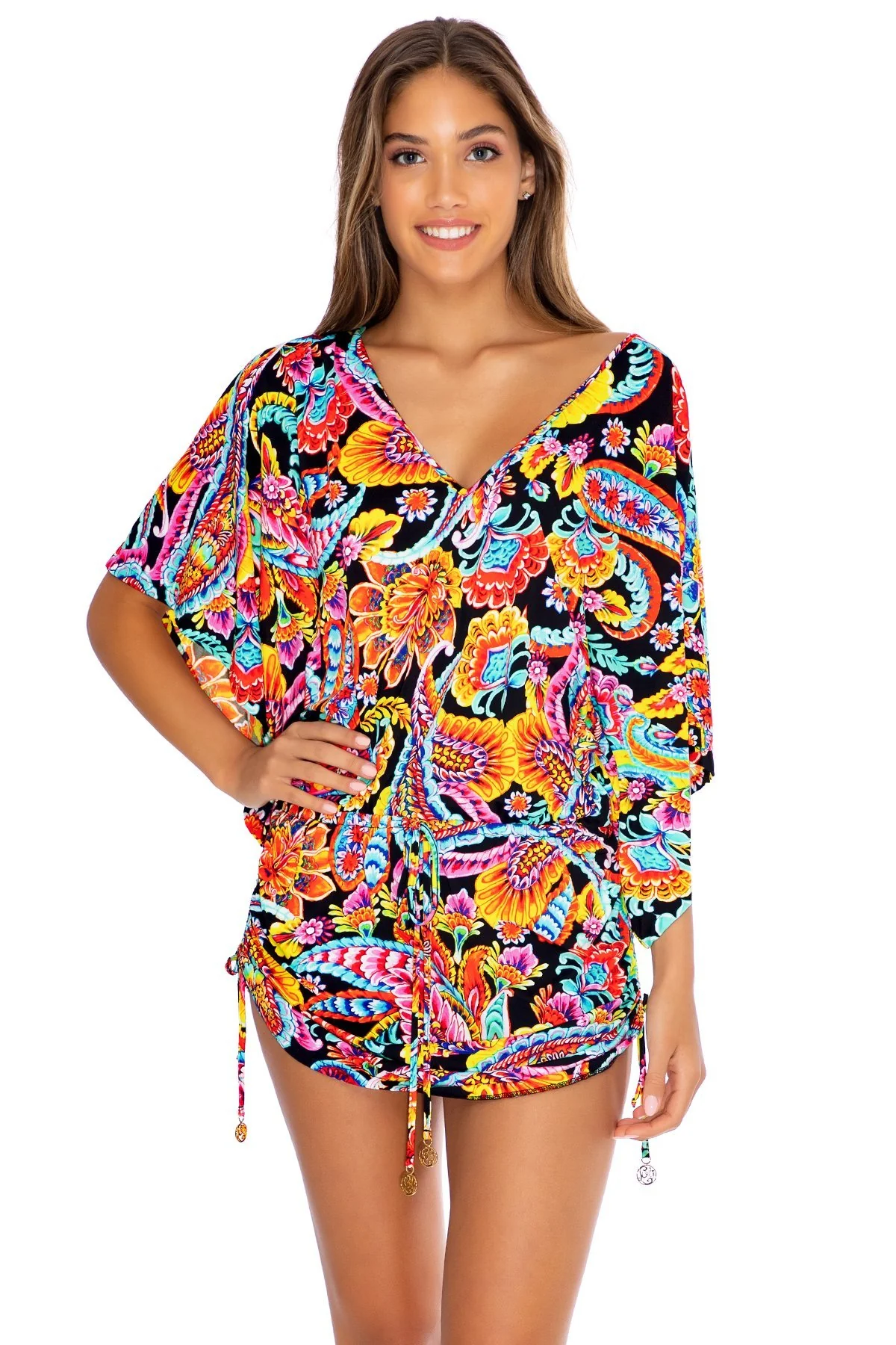 MOON NIGHTS - Cabana V Neck Dress - Image 3