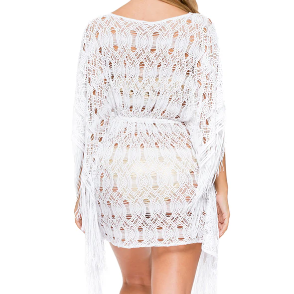 MUCHACHITA LINDA - Caftan Fringe Dress - Image 2