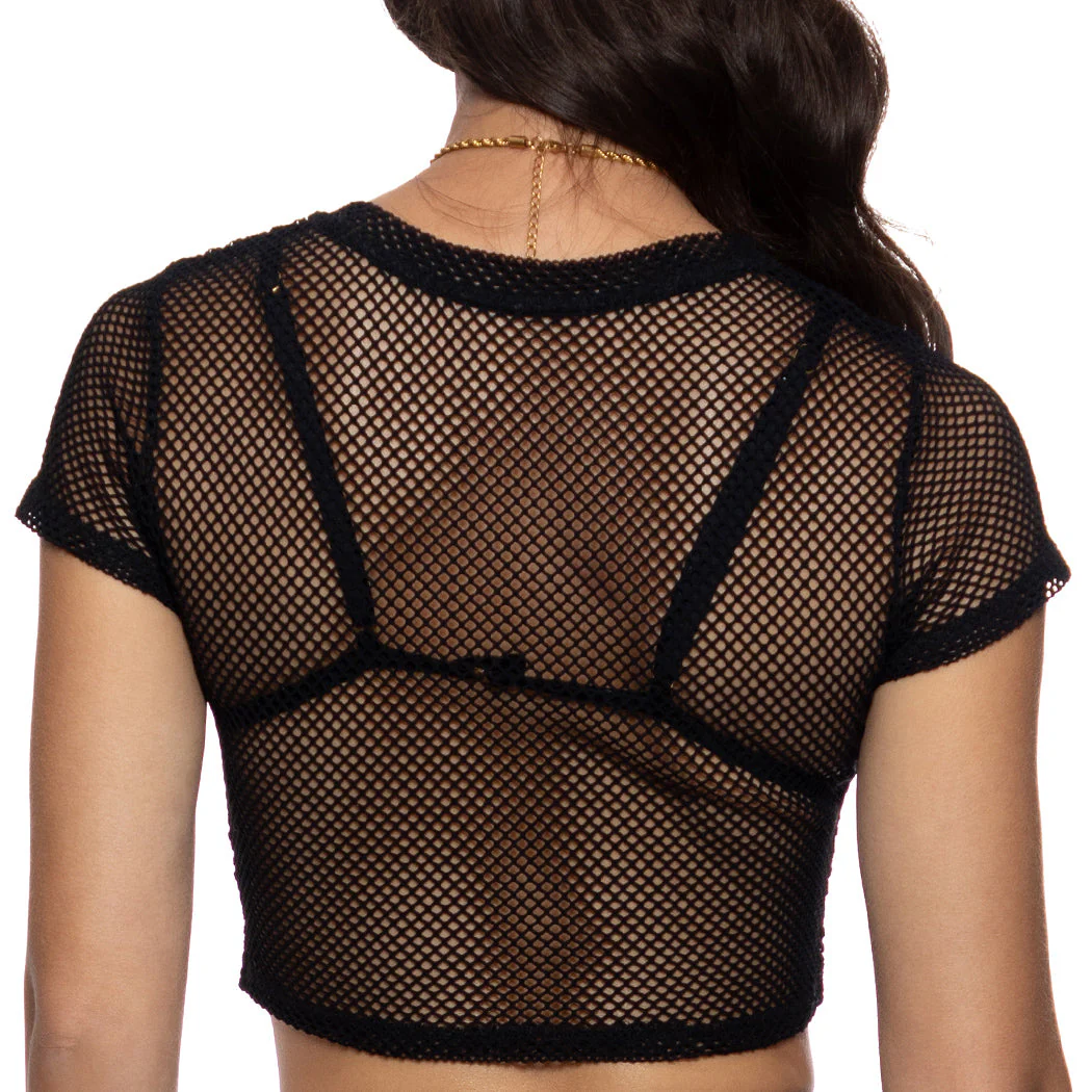 MY NET OR YOURS - Crop Top - Image 2