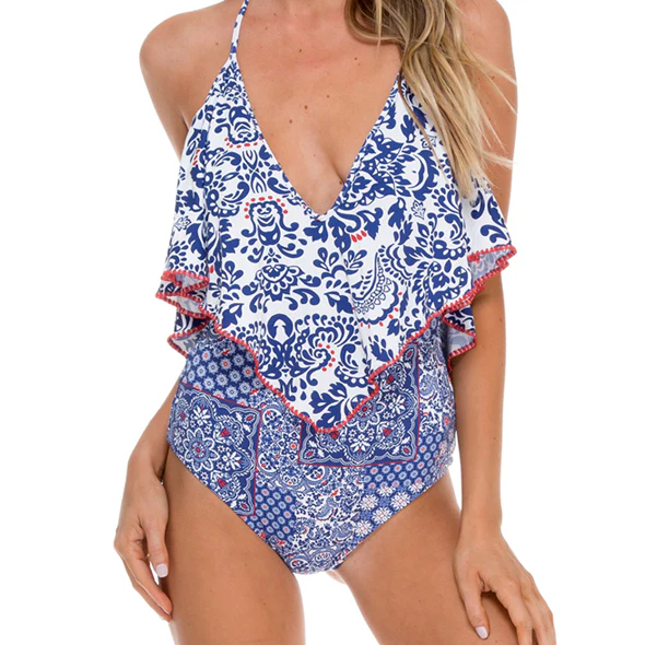 NAUGHTY GIRL - Ruffle One Piece