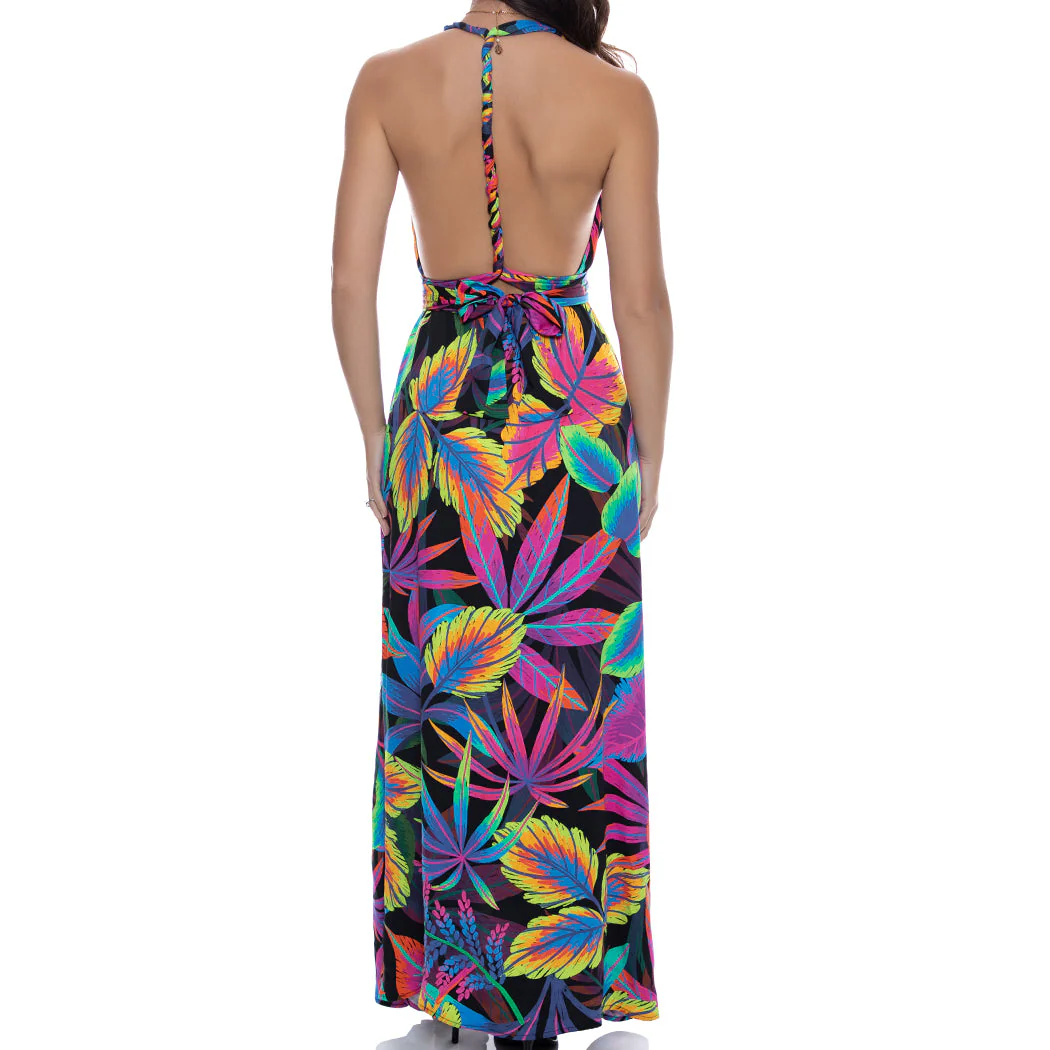 NEON NIGHTS - Convertible Maxi Dress - Image 2