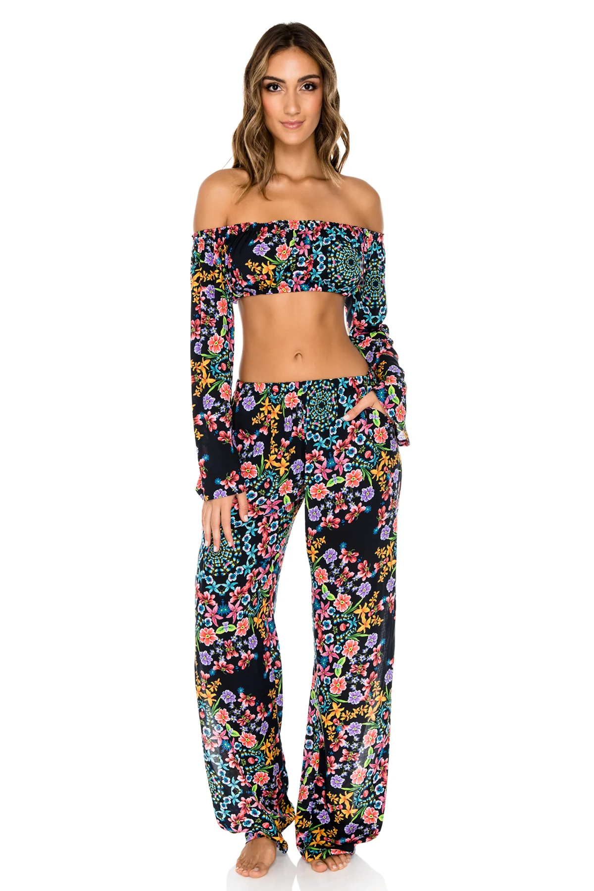 NOCHES DE SEVILLA - Split Side Wide Leg Pant - Image 3