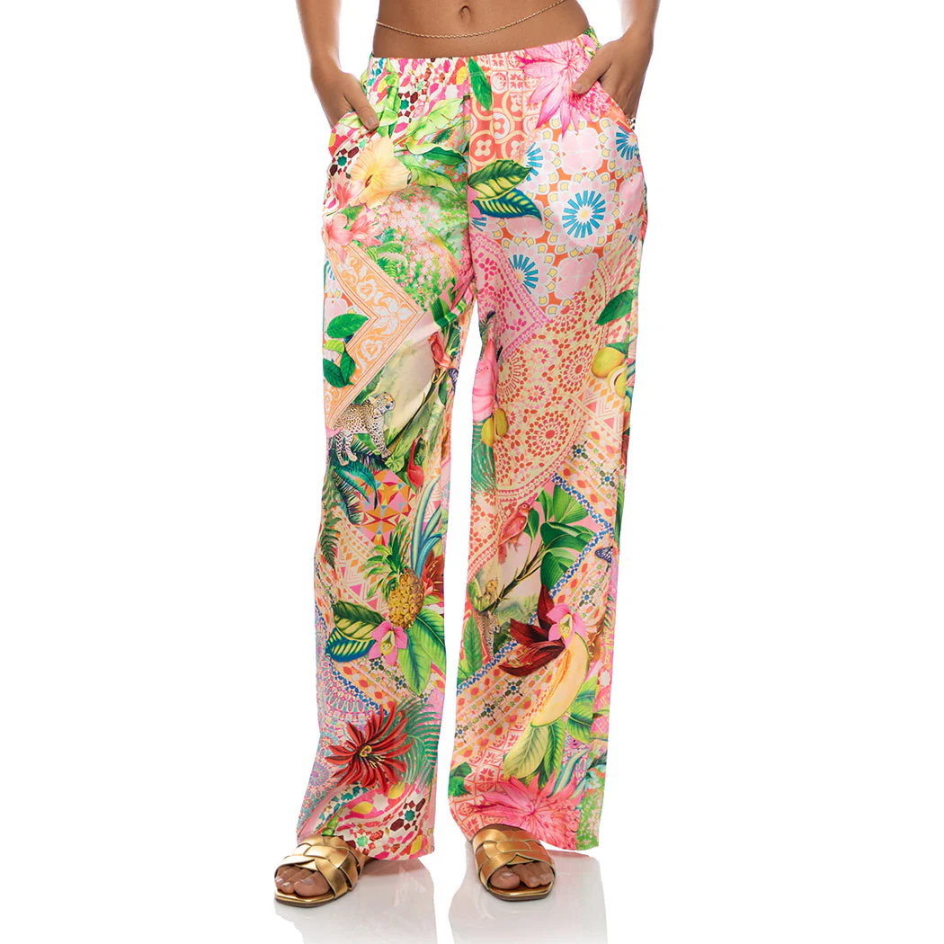 OPULENT EDEN - Elastic Waistband Pant