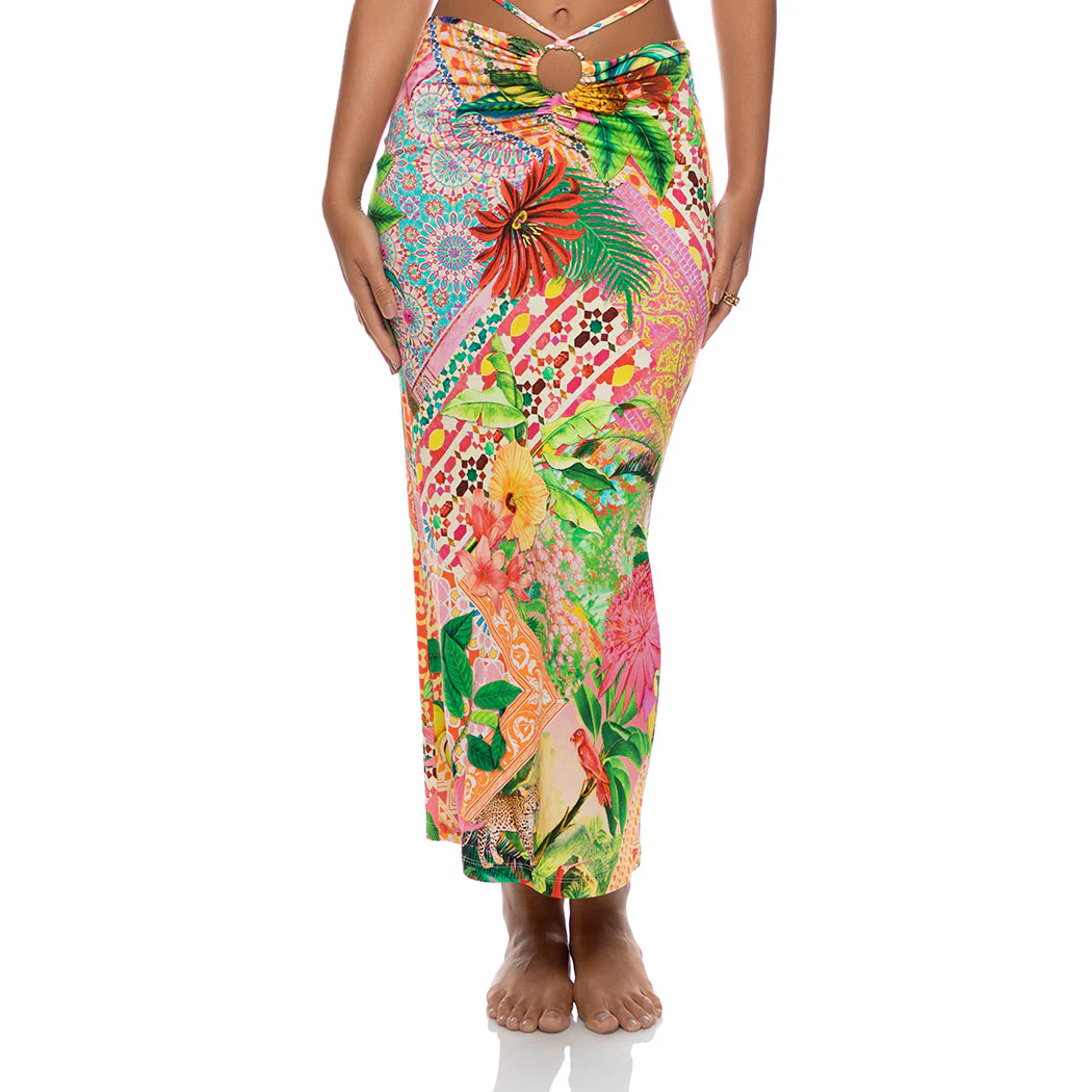 OPULENT EDEN - Ring Maxi Skirt