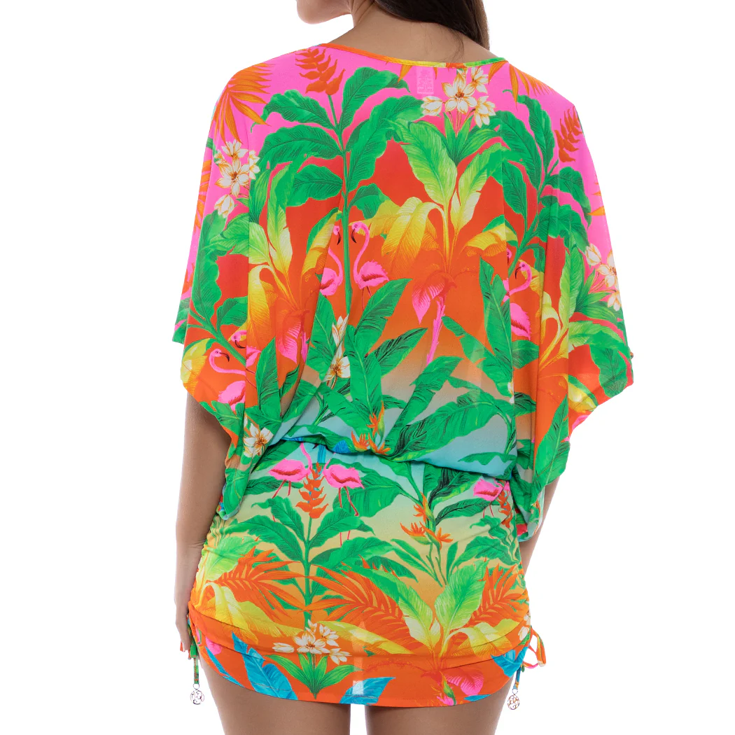 PALM BREEZE - Cabana V Neck Dress - Image 2