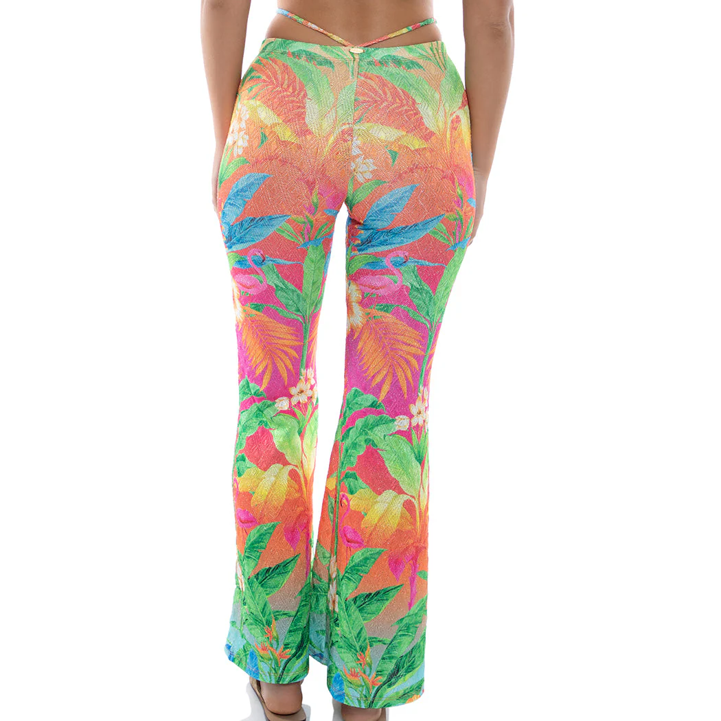 PALM BREEZE - Flared Pants - Image 2