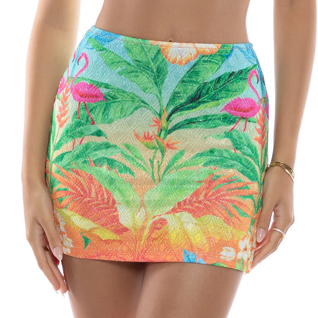 PALM BREEZE - Mini Skirt