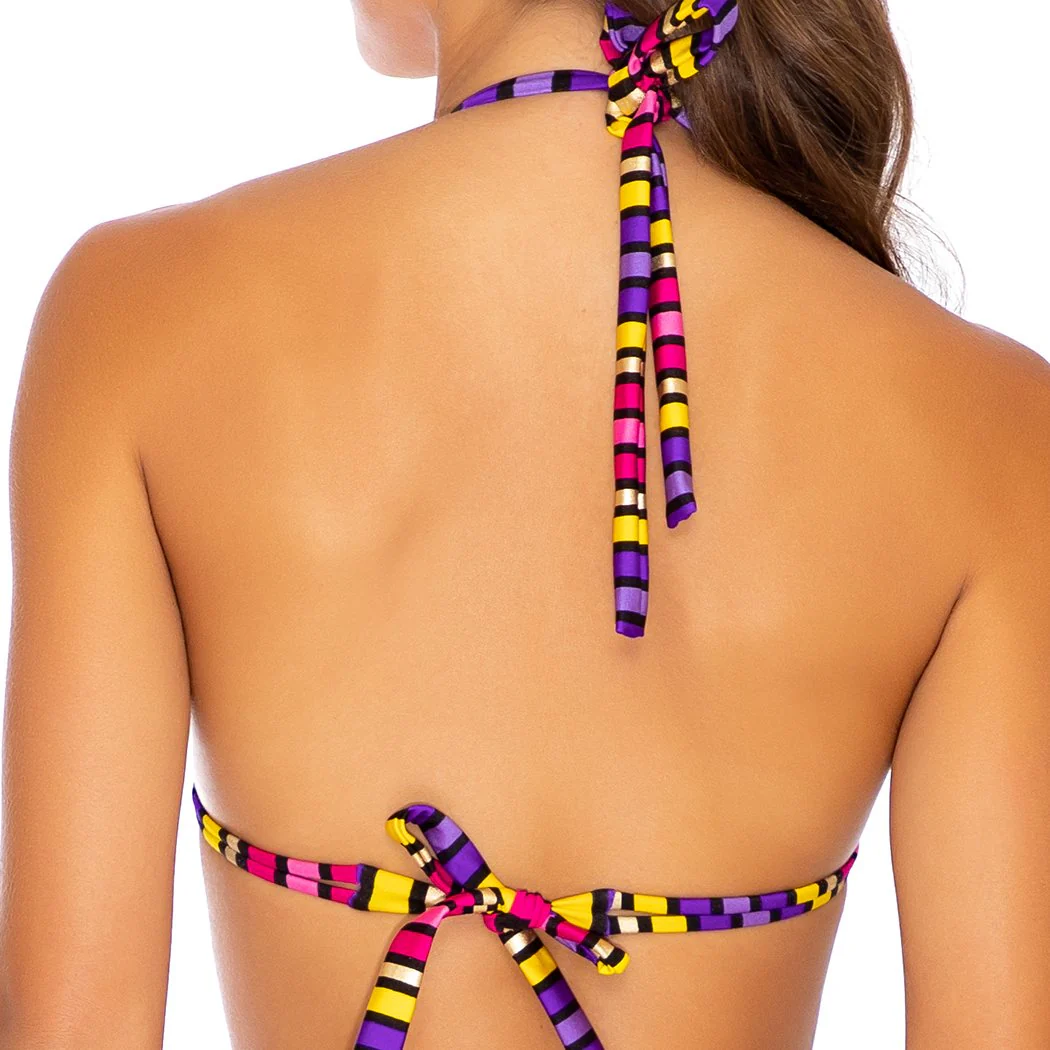 PARTY ANIMAL - Triangle Halter Top - Image 2