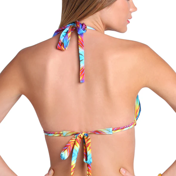 PLAYA VERANO - Triangle Halter Top - Image 2