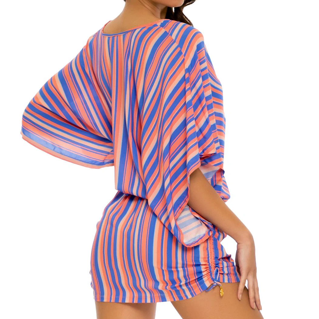PLAY TIME - Cabana V Neck Dress - Image 2
