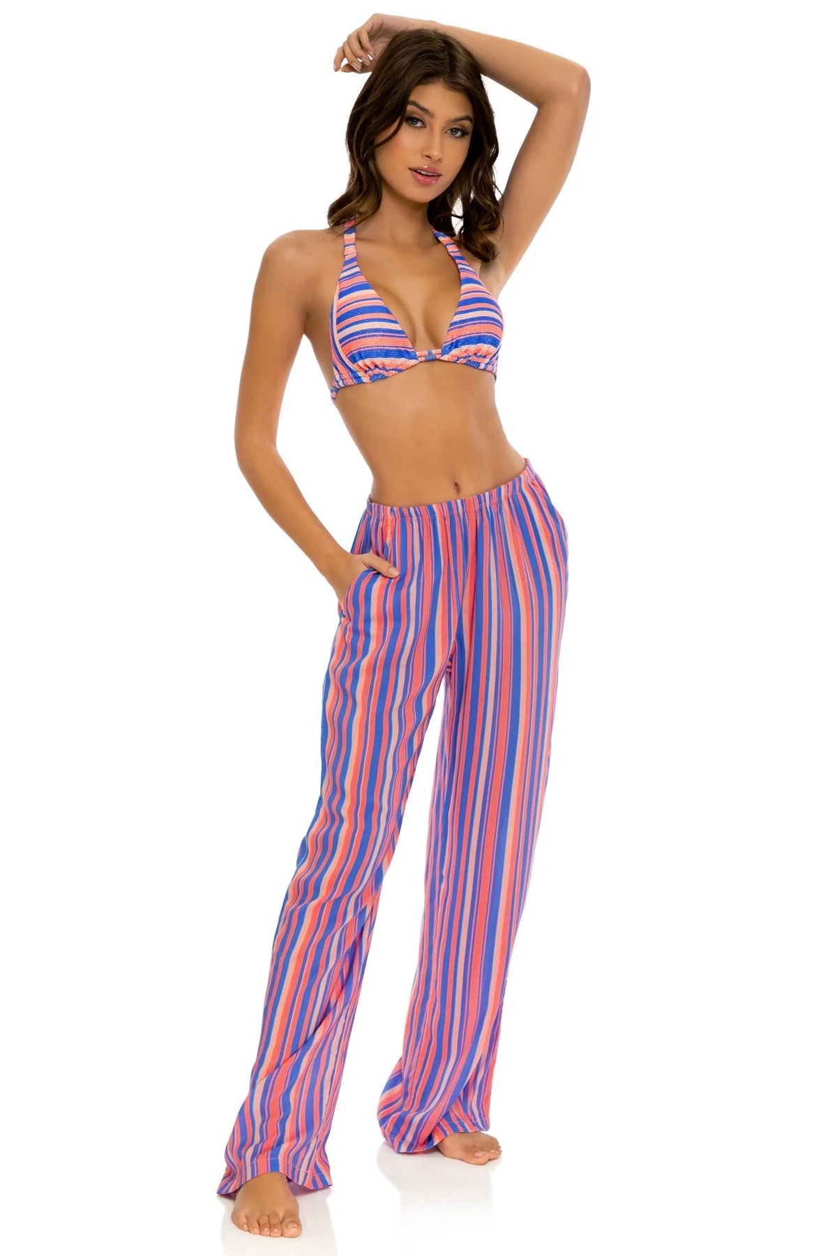 PLAY TIME - Flare Bottom Pants - Image 3
