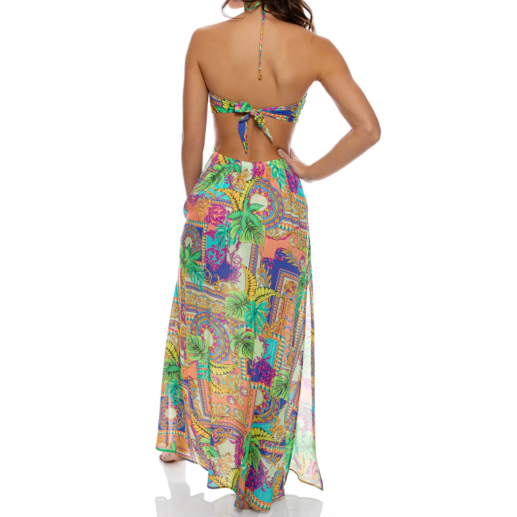 POSITANO - Bandeau Ring Cut Out Dress - Image 2