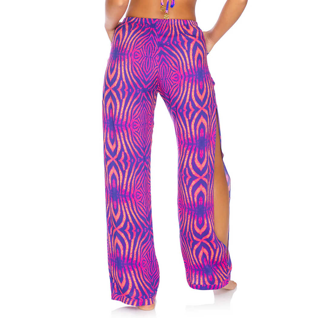 PUERTO AVENTURA - Split Side Wide Leg Pant - Image 2
