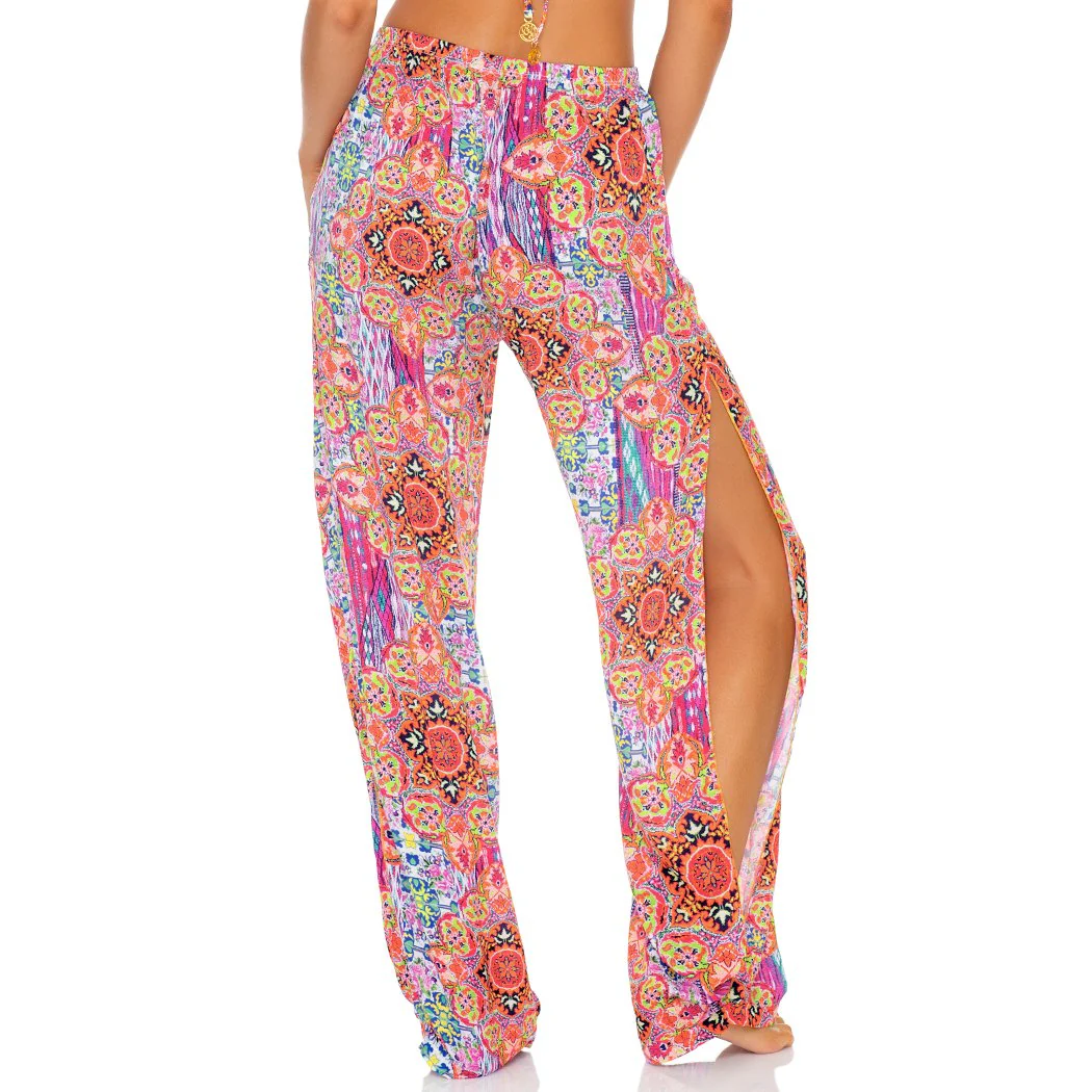 RAYANDO EL SOL - Split Side Wide Leg Pant - Image 2