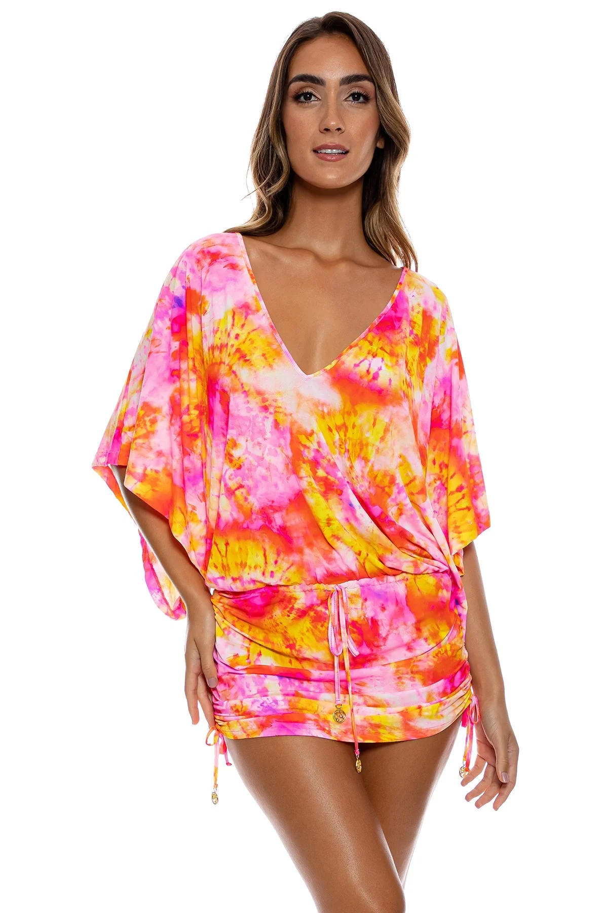 RETRO DREAM - Cabana V Neck Dress - Image 3