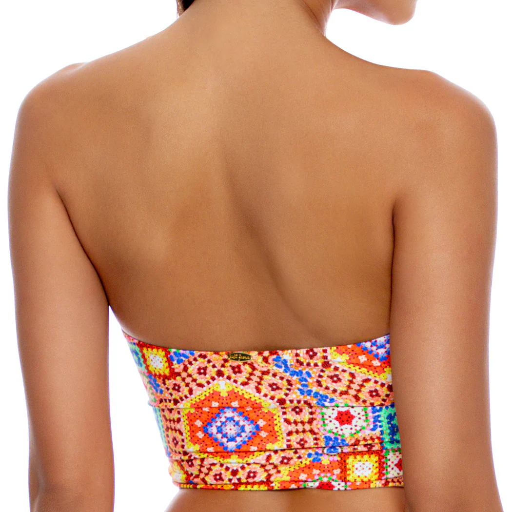 RETRO LULI - Tie Side Tube Top - Image 2