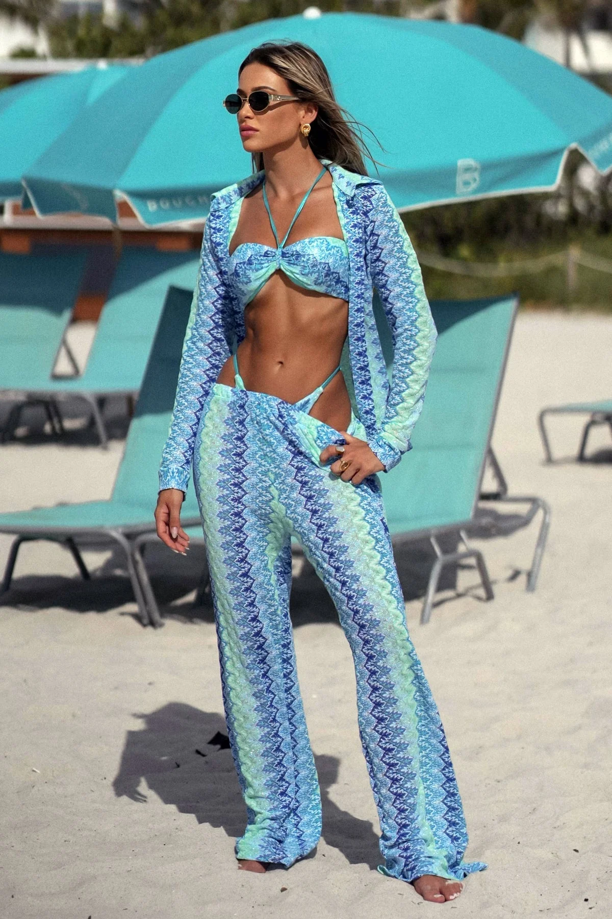 SEVEN SEAS - Button Up Top - Image 3