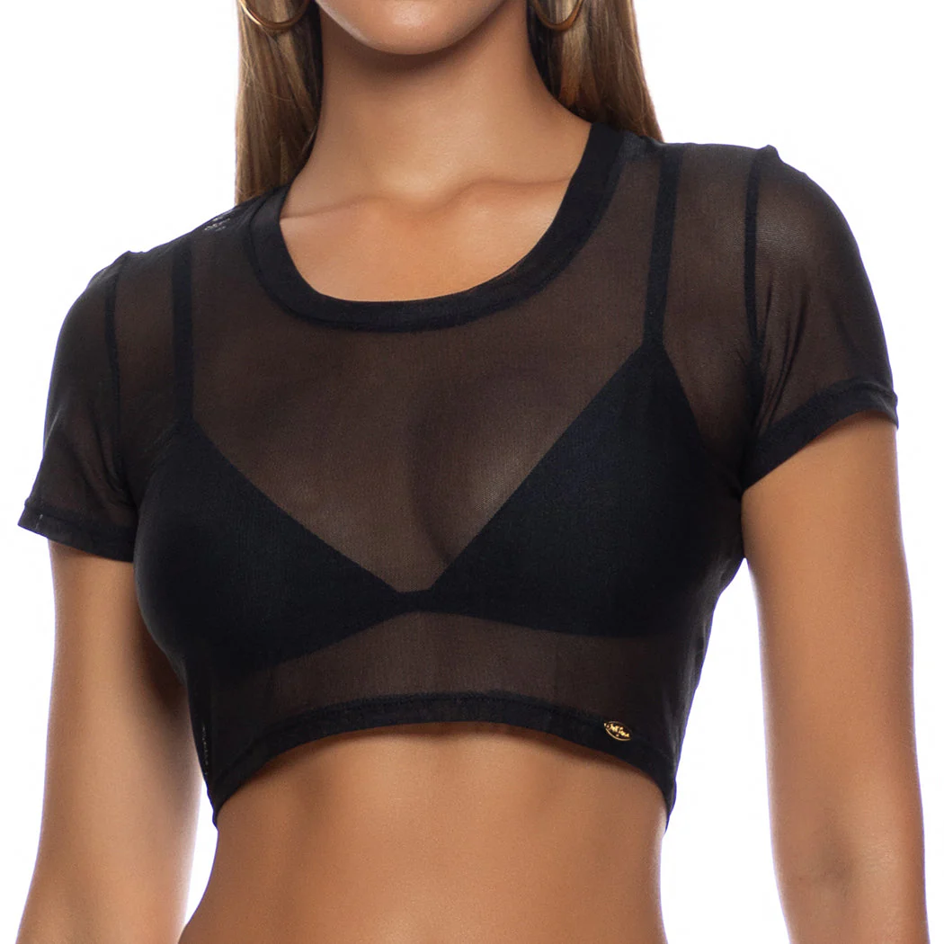 SHEER INTENTIONS - Crop Top