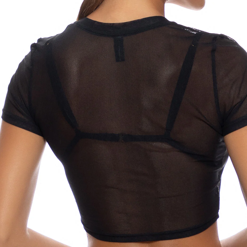 SHEER INTENTIONS - Crop Top - Image 2