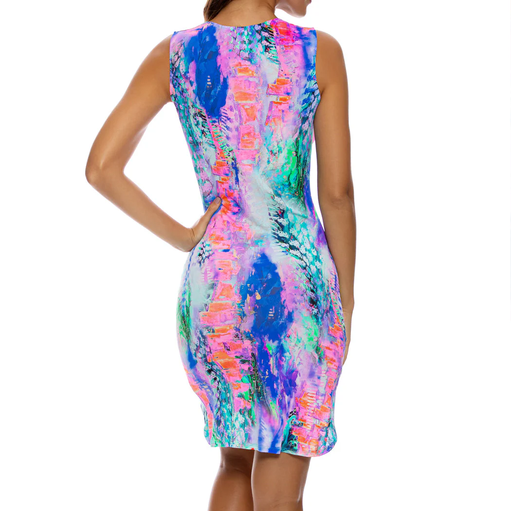 SHE'S ELECTRIC - Hi Lo Scrunch Dress - Image 2