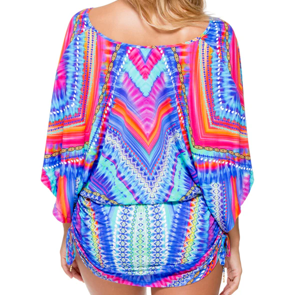 STAR GIRL - Cabana V Neck Dress - Image 2