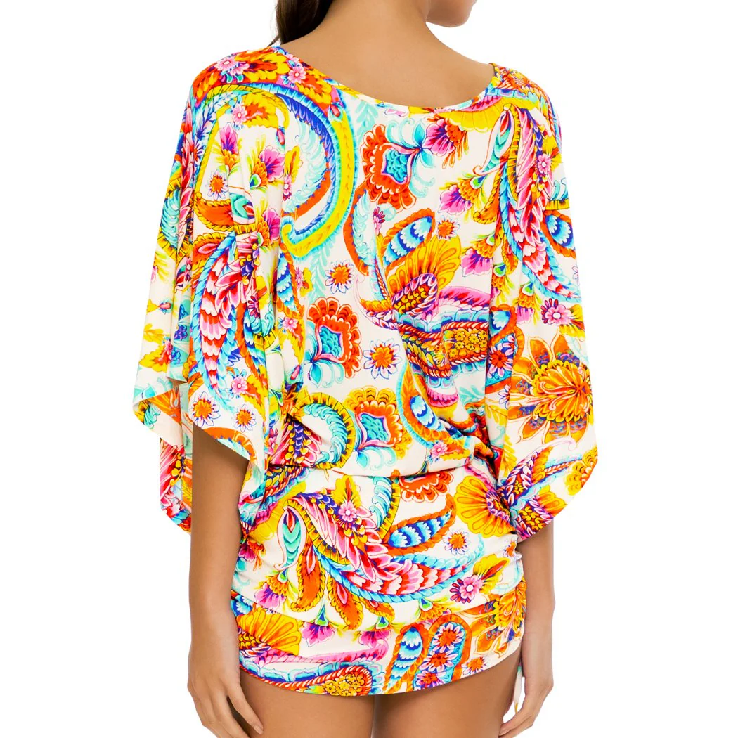 SUMMER LOVE - Cabana V Neck Dress - Image 2