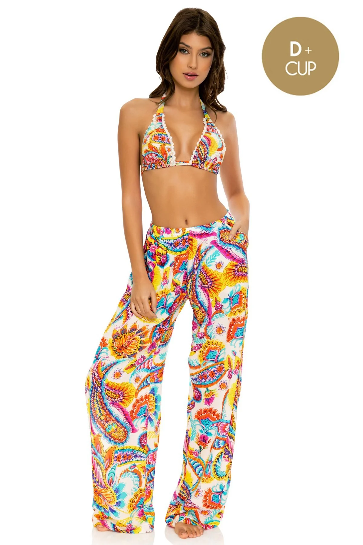 SUMMER LOVE - Triangle Halter Top - Image 3