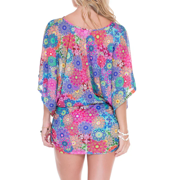 SUNBURST - Cabana V Neck Dress - Image 2