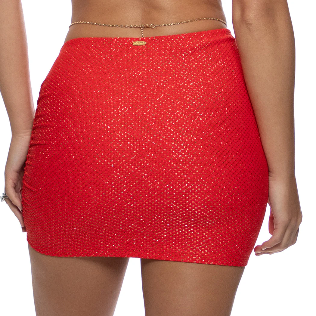 SUNKISS GLOW - Scrunch Up Mini Skirt - Image 4