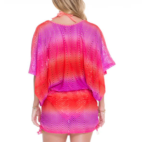 SUNSET ANGEL - Cabana V Neck Dress - Image 2