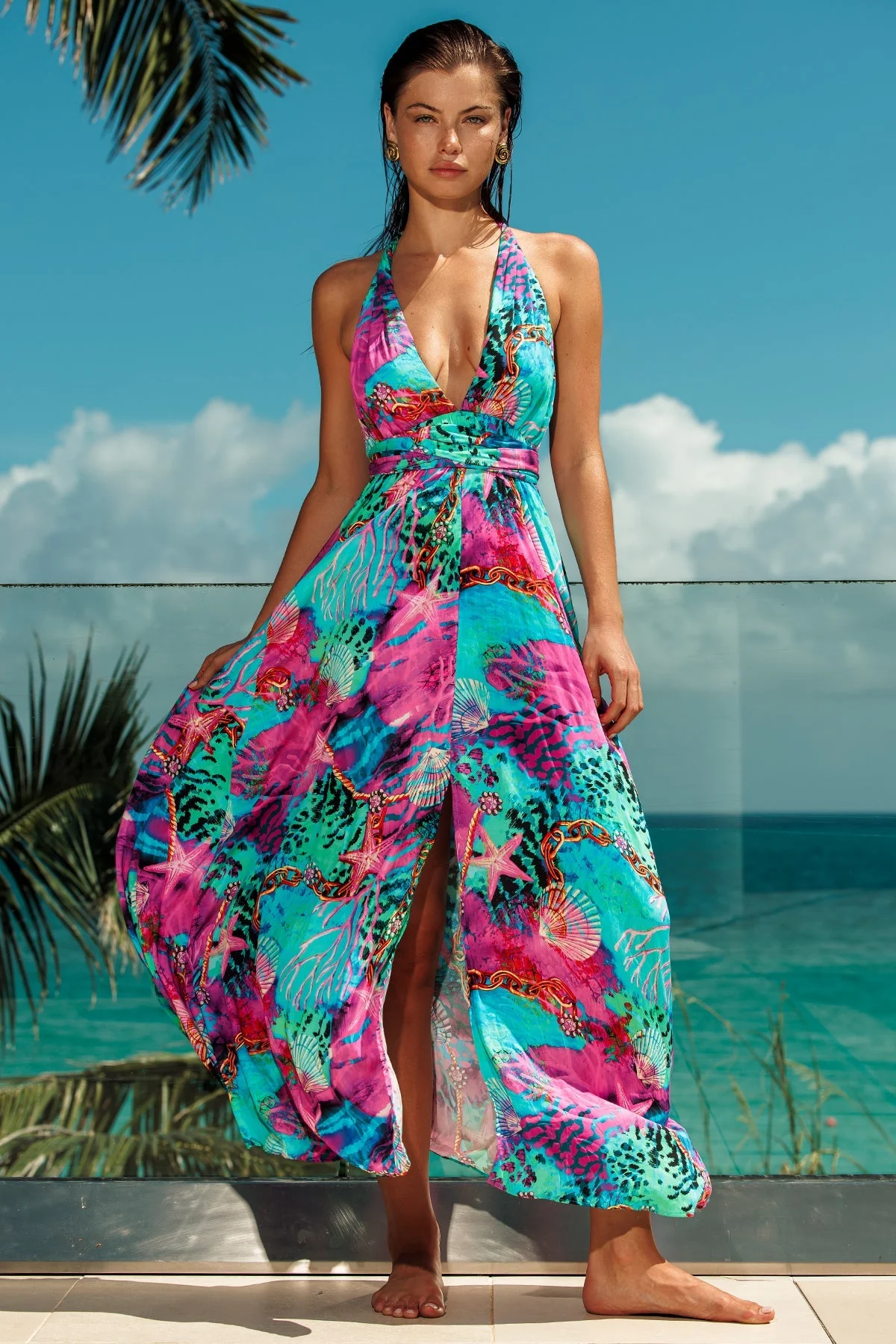 TREASURE - Convertible Maxi Dress - Image 3