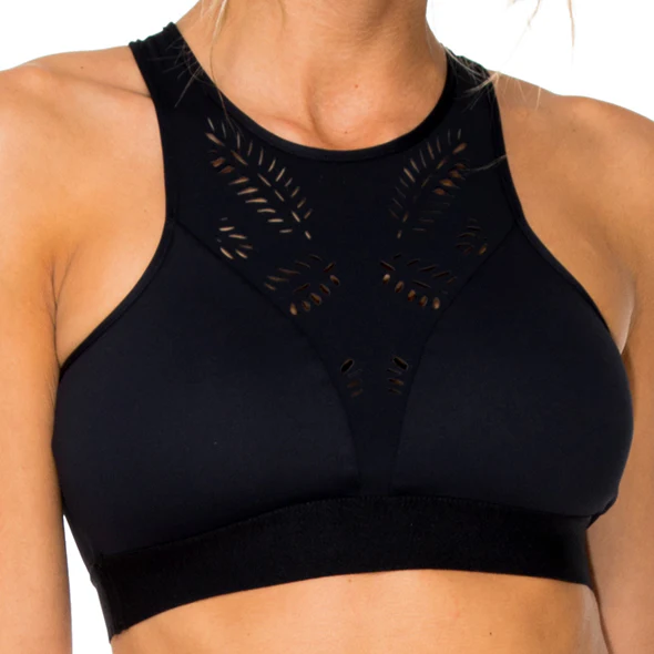 TRINIDAD - Elastic Band Sports Bra Top