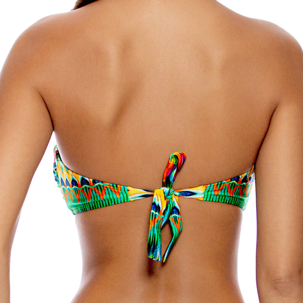 TULUM PARTY - Multi Strings Bandeau Top - Image 2