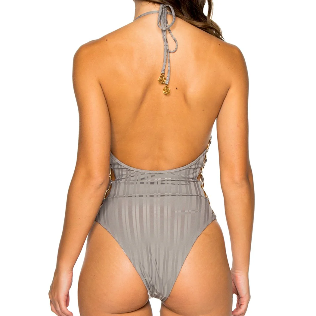 TURI TURAI - Open Side One Piece Bodysuit - Image 4