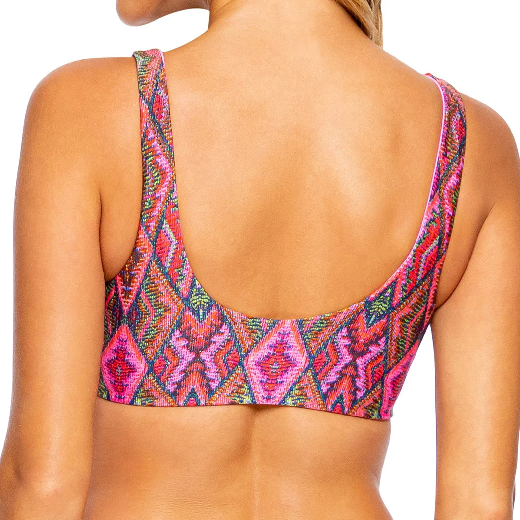 VAMOS A CABOS - Lace Up Bralette - Image 2
