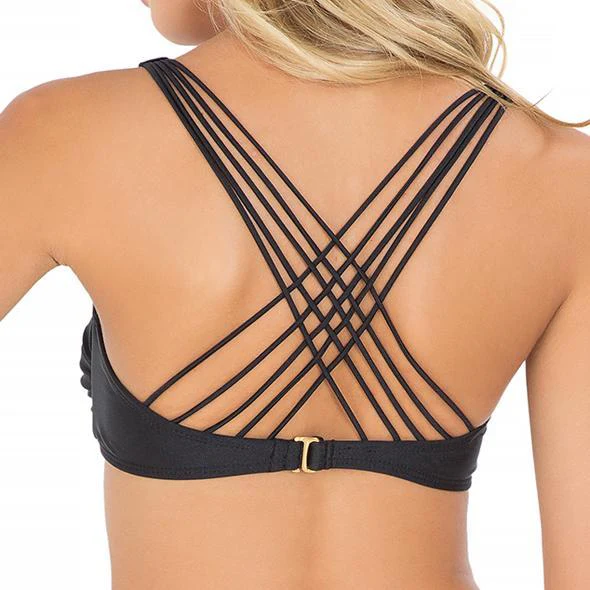 VERANO DE RUMBA - Multi Cross Strap Bra Top - Image 2
