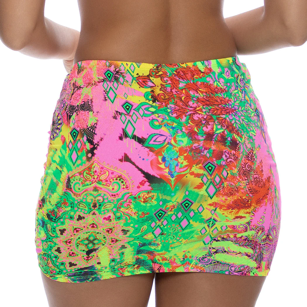 VICE CITY - Scrunch Up Mini Skirt - Image 2