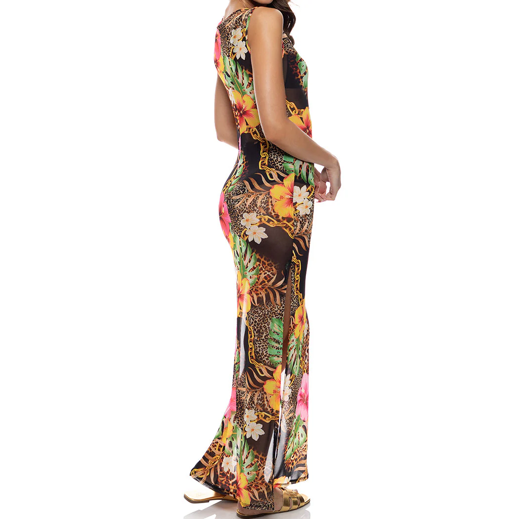 VISIONS OF PARADISE - Maxi Tank Dress - Image 4