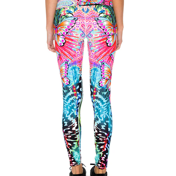 VIVA CUBA - Engineered Print Legging - Image 2