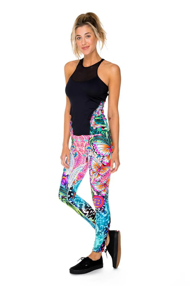 VIVA CUBA - Engineered Print Legging - Image 3