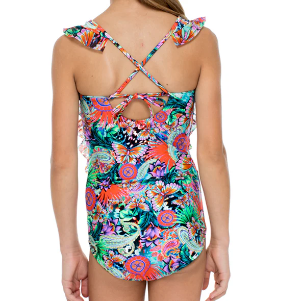 VIVA CUBA - Ruffle One Piece - Image 2