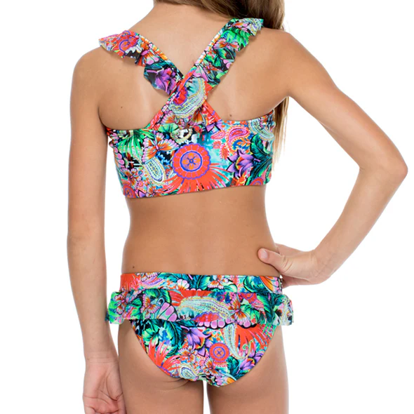 VIVA CUBA - Ruffle Tankini Bikini - Image 2