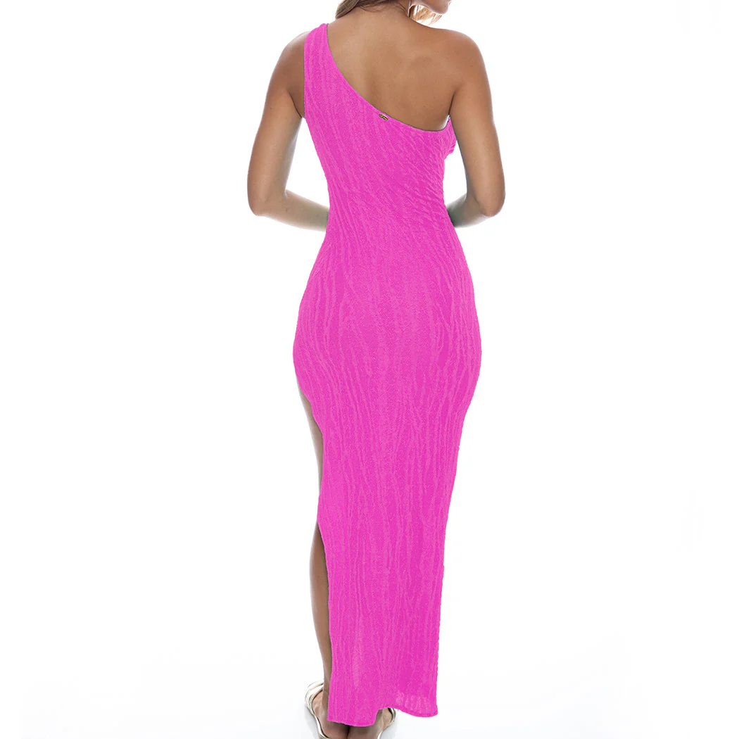 WAVE CHASER - Asymmetrical Cut Out Maxi Dress - Image 2