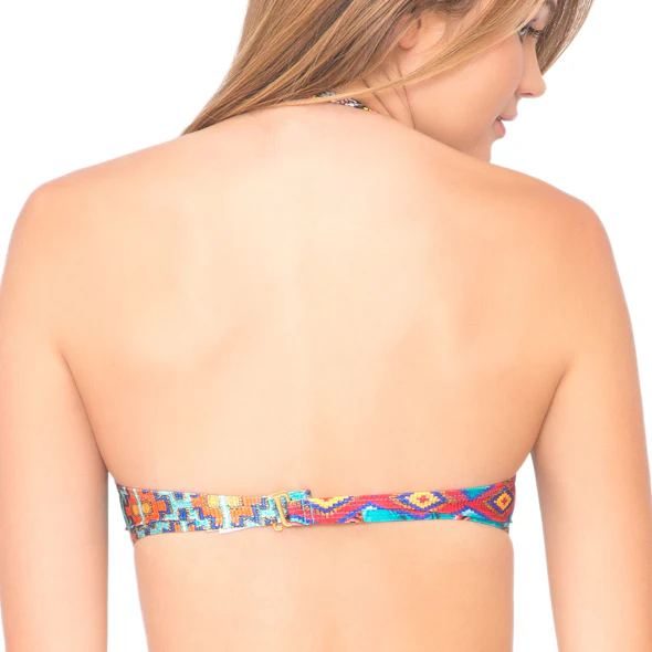 WILD & FREE - Underwire Push Up Bandeau Top - Image 2