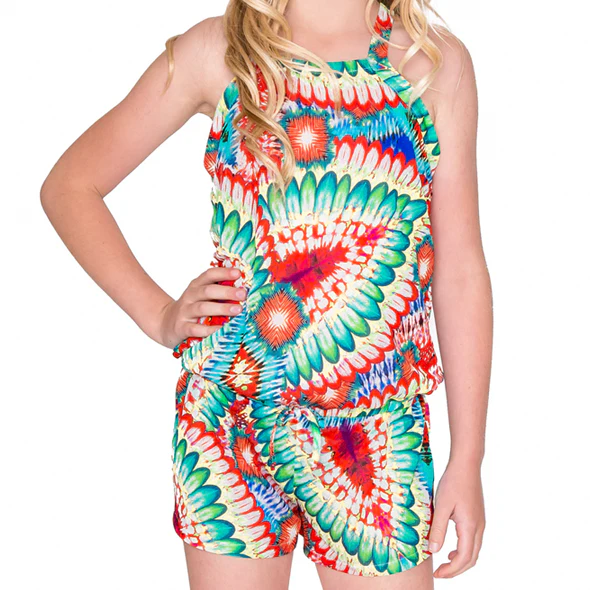 WILD HEART - Cross Back Romper
