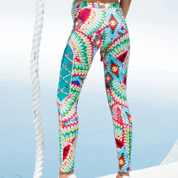 WILD HEART - Laced Panel Skinny Legging - Image 2